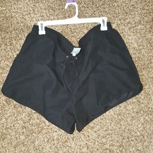 Swimming Trunks-Black